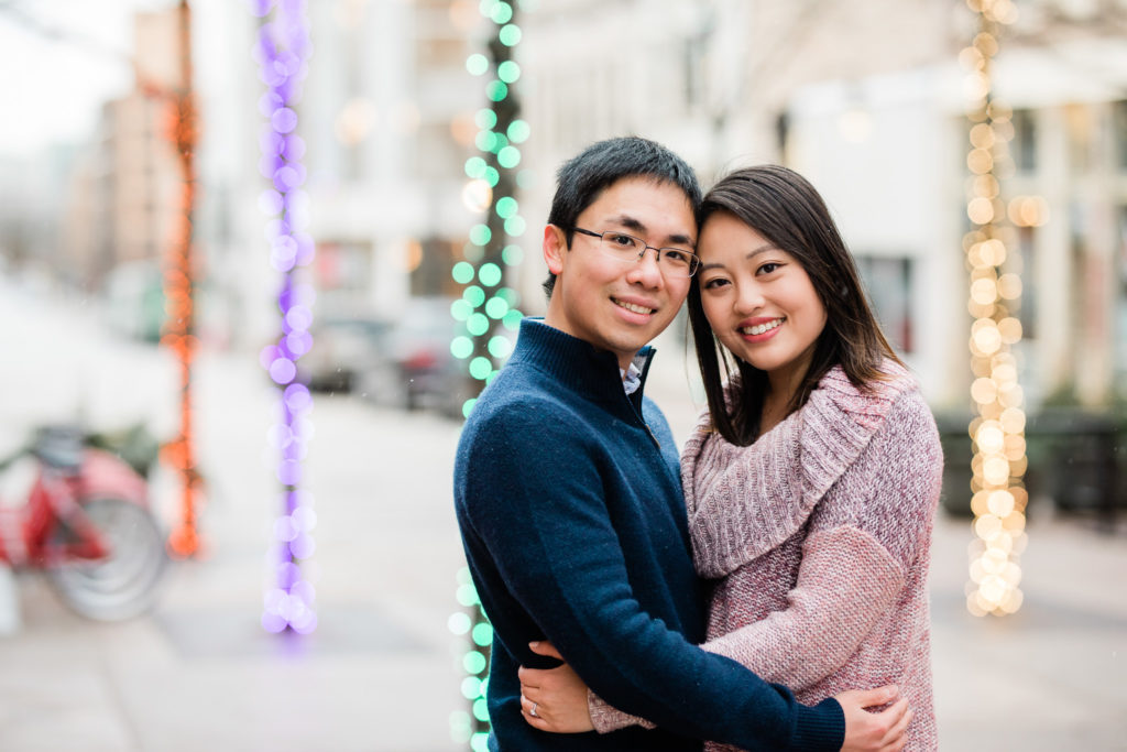 Downtown Madison Engagement Session