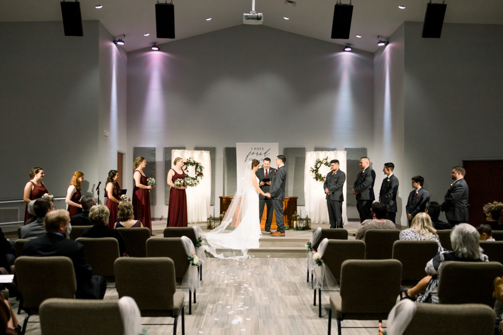 wedding at faith community church