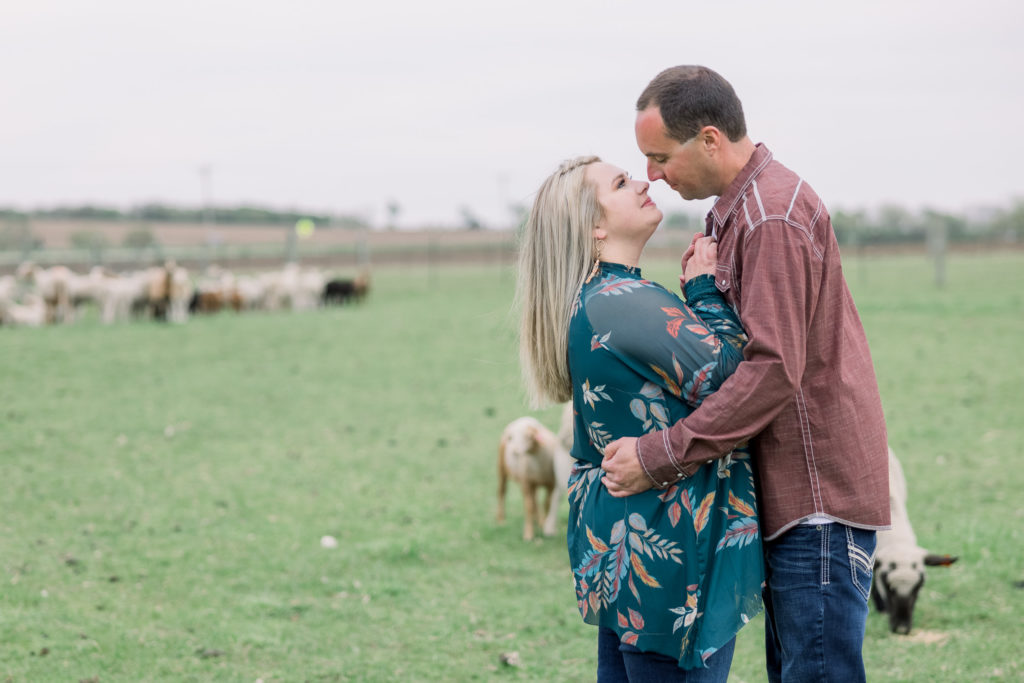 wisconsin farm engagement session