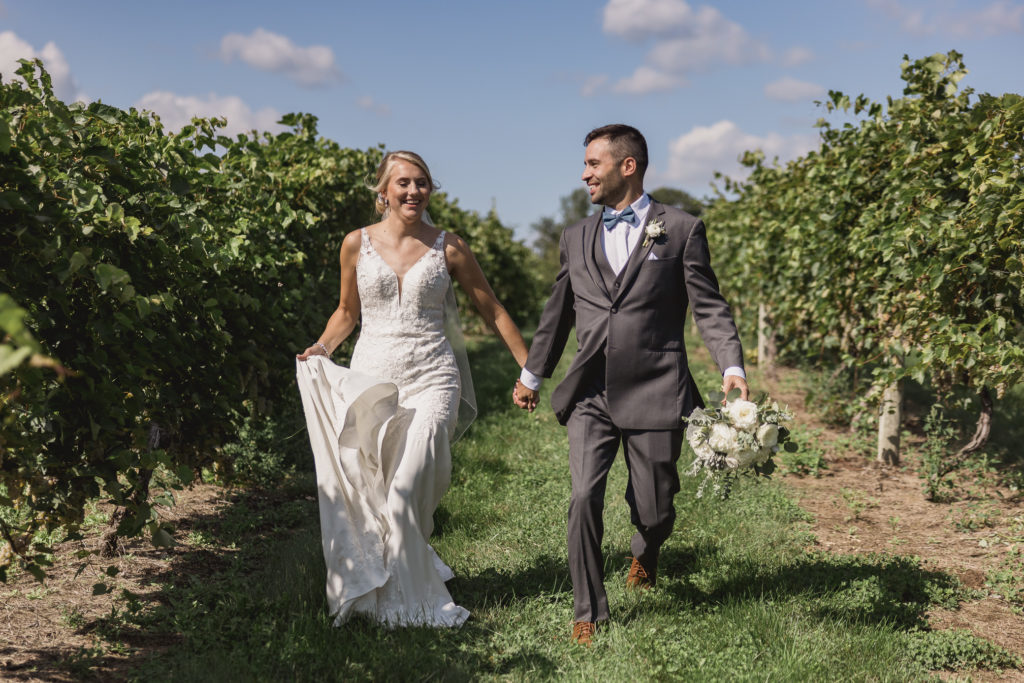 wedding at cannon river winery